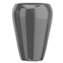 Ver imagem 1 de Vaso de Fibra de Vidro 62cm Tóquio m Auto Brilho Vietnamita Cinza Escuro