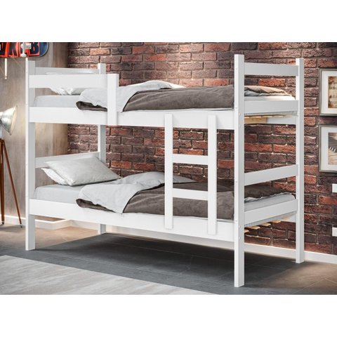 Beliche Scala Nobre Infantil Solteiro Branco