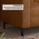 Ver imagem 6 de Sofá Living 3 Lugares 200cm Belize Yescasa