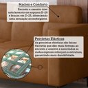 Ver imagem 5 de Sofá Living 3 Lugares 200cm Belize Yescasa