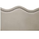 Ver imagem 3 de Cabeceira Queen Bari P02 160 cm Para Cama Box Suede Bege