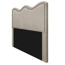 Ver imagem 4 de Cabeceira Queen Bari P02 160 cm Para Cama Box Suede Bege