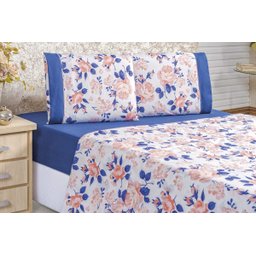 Jogo De Cama Requinte Casal 04 PECAS Micro Percal 200 Fios BEATRICE - 2 Jogo De Cama Requinte Casal 04 PECAS Micro Percal 200 Fios BEATRICE - 2