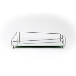 Bandeja Lavabo Decoração Ângulo Hara 10 x 20 cm - Espelho - 3