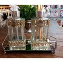 Ver imagem 4 de Bandeja Lavabo Decoração Ângulo Hara 10 x 20 cm - Espelho