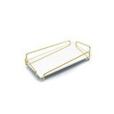 Ver imagem 2 de Bandeja Lababo Decoração Ângulo Hara 10 x 20 cm - Golden