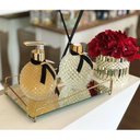 Ver imagem 1 de Bandeja Lababo Decoração Ângulo Hara 10 x 20 cm - Golden