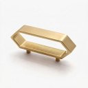 Ver imagem 1 de Puxador Elemento Médio 48mm Dourado Matte Zen Design ZP5454.955