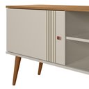 Ver imagem 4 de Rack Bancada para Tv 55 Pol 136cm Romeo Off/nature Z49 - Mpozenato