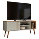 Ver imagem 2 de Rack Bancada para Tv 55 Pol 136cm Romeo Off/nature Z49 - Mpozenato
