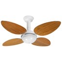 Ver imagem 1 de Ventilador de Teto Office Jet Venti-Delta Branco 4Pás Freijó 110v