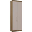 Ver imagem 1 de Guarda Roupa Modulado 79cm 2 Portas Paris Luciane Móveis