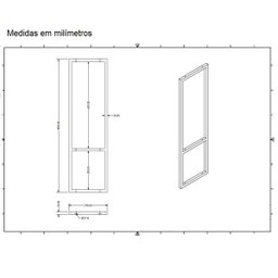 Nicho Branco Prateleira Suspensa Teto Sala Branca 1.20mt - 5