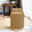 Ver imagem 2 de Kit Puff Banqueta Alto Confortável Reforçado Minimalista Roma Suede
