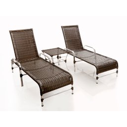 Kit 4 Cadeiras e Mesa, 2 Espreguiçadeiras, 1 Balanço Ninho e 1 Chaise em Alumínio - Azul Turquia - 4 Kit 4 Cadeiras e Mesa, 2 Espreguiçadeiras, 1 Balanço Ninho e 1 Chaise em Alumínio - Azul Turquia - 4