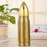 Garrafa Aço Inox Termica Dourada Projetil Estojo Bala Muniçao Capsula Bullet Colecionador Portatil R - 7