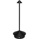 Ver imagem 1 de Luminária Abajur de Led Mesa Home&co Usb Metal 31x8x8cm Preto