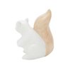 Decor Cerâmica Sit Squirrel Branco/bege - 3