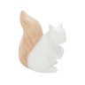 Decor Cerâmica Sit Squirrel Branco/bege - 4