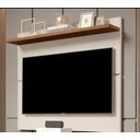 Ver imagem 2 de Painel Suspenso Flutuante Home Tv até 46 Polegadas Prateleira Superior Vivare New 1.08:off White/fre
