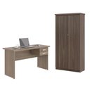 Ver imagem 1 de Mesa de Escritorio com Armário 2 Portas Pampulha Affara