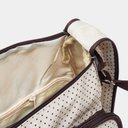 Ver imagem 6 de Kit Bolsa Maternidade Mochila Bebe Trocador Porta Mamadeira Papinha 5 Peças Mala Luxo Impermeavel Me