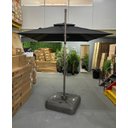 Ver imagem 5 de Ombrelone Quadrado 3x3 em Alumínio com Base Piscina e Jardim Cor Preto