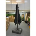 Ver imagem 6 de Ombrelone Quadrado 3x3 em Alumínio com Base Piscina e Jardim Cor Preto