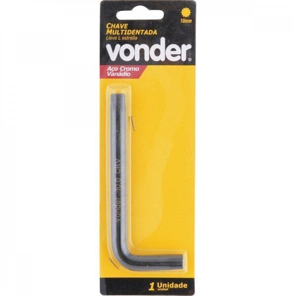 Chave multidentada 10 mm Vonder - 2