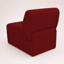 Ver imagem 3 de Kit 2 Poltronas Decorativas Zoe Orgânicas Modernas Minimalistas Sala Recepção Luxo Suede
