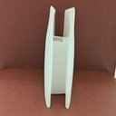 Ver imagem 4 de Vaso Decorativo Enfeite Casa Cerâmica 20x19x19cm Branco