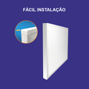 Ver imagem 2 de Luminária Painel Led - Plafon sobrepor 60x60 600x600 4000k Branco Neutro