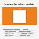 Ver imagem 6 de Luminária Painel Led - Plafon sobrepor 60x60 600x600 4000k Branco Neutro