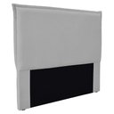 Ver imagem 3 de Cabeceira Viena Linho para Cama de Casal 1,40 Bz Home Decor Cinza-Claro