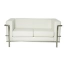 Ver imagem 1 de Sofá 2 Lugares Le Corbusier Premium - Branco