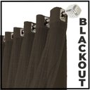 Ver imagem 4 de cortina pé direito blackout c/voal 5,00 x 4,30 Roma marrom