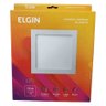 Luminária Quadrada de Embutir Led Elgin 18w - 2700k Luz Branco Morna - 4