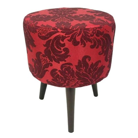Puff Angel Redondo em Jacquard