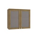 Ver imagem 1 de Armário Aéreo Cozinha Botanic 80cm 02 Portas M633 Kappesberg - Nogueira