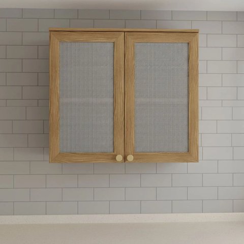 Armário Aéreo de Cozinha Botanic 80cm 02 Portas Kappesberg