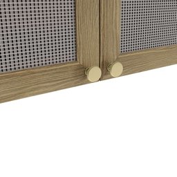 Armário Aéreo Cozinha Botanic 80cm 02 Portas M633 Kappesberg - Nogueira - 3