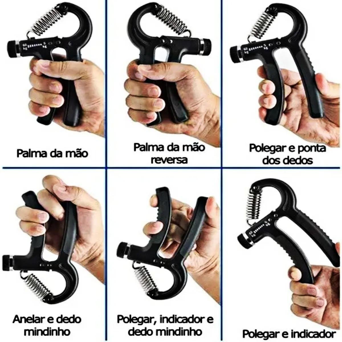 Aparelho de Exercício Pulso Punho Ante Braço Hand Grip - 6