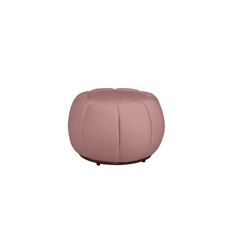 Puff Concha 60cm Veludo: Rosa