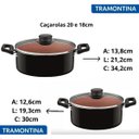 Ver imagem 5 de Jogo 10 Panelas Tramontina Turim Antiaderente