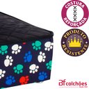 Ver imagem 3 de Cama Box Caminha Pet + Lençol Impermeável para Cachorros e Gatos Luxo Bf Colchões