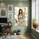 Ver imagem 1 de Quadro Decor Justiça Viva 70x50cm Mold Preta