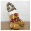 Ver imagem 3 de Enfeite De Porta Maçaneta Natal Biscoito Natalino 26cm