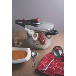 Panela de Pressão Solar 4,5l 22 Cm em Aço Inox Fundo Triplo Tramontina - 5