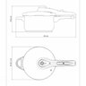 Panela de Pressão Solar 4,5l 22 Cm em Aço Inox Fundo Triplo Tramontina - 3