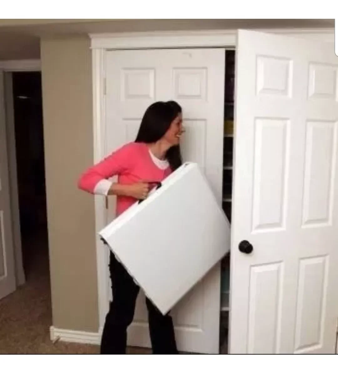 Ver imagem 7 de Mesa Maleta Branca Dobrável 1,22x61cm